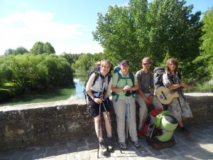 arriving in Pamplona