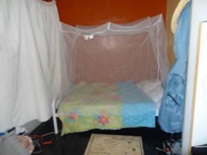 Crystal's Room at a Zambian Orphanage 